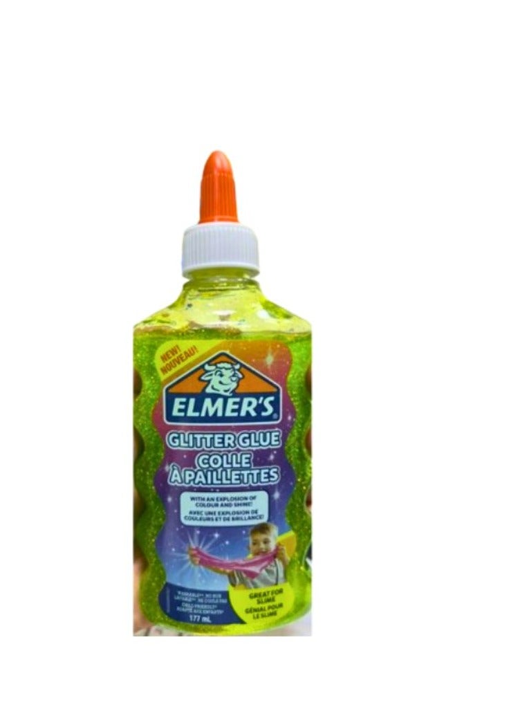 إلميرز غراء لامع قابل للغسل 177 مل أخضر - Image 1