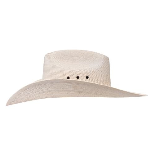 Stetson SSSQRE-7940 Square Eyelets Reg Oval Hat (US, Numeric, 7 1/2, Natural) - Image 2