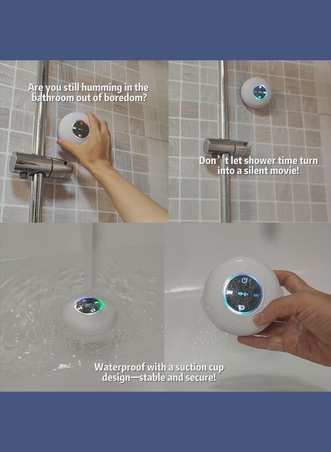 Suction cup multifunctional household waterproof Bluetooth speaker - Image 5
