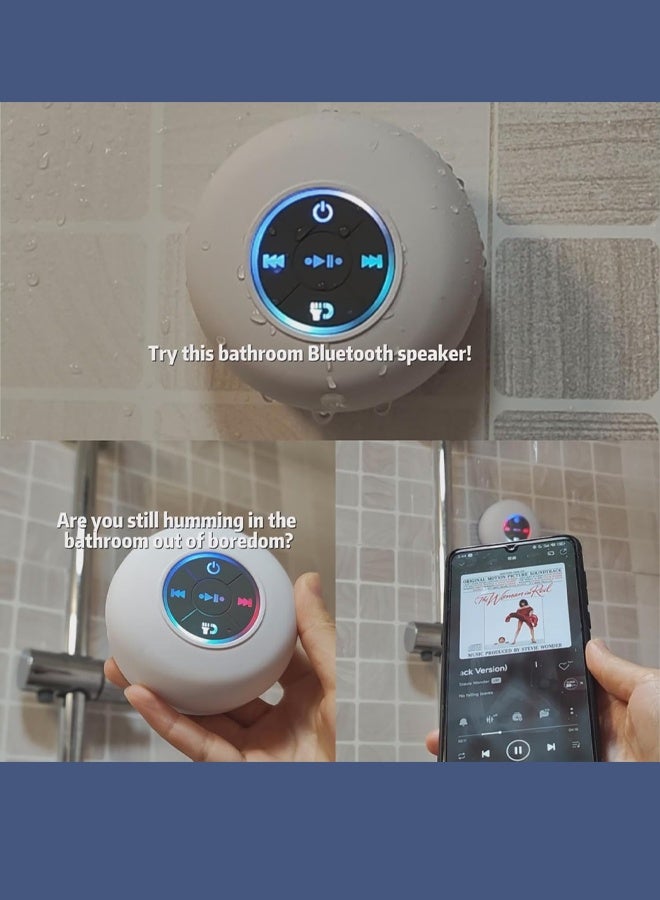 Suction cup multifunctional household waterproof Bluetooth speaker - Image 3