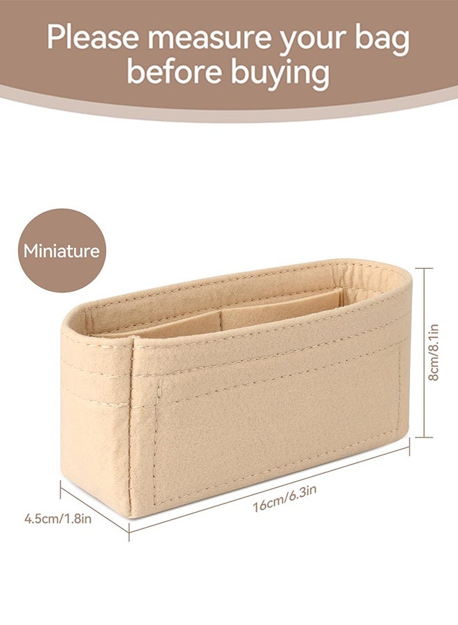 HOME-MART Bag Organizer for Longchamp Small Tote Bag Timid Storage & Finishing Inner Bag Liner Handbags Insert Organizer fit Mini Size - Image 5
