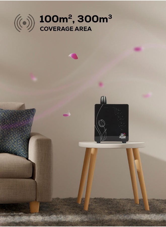 دكتور سينت - بوكس رمضان من د. سنت - باقة عطرية أنيقة تتضمن:  جهاز تعطير عال التقنية ديفيوسر ايكو توليب +  170 مل من الزيت العطر الرائع، ريد ديفيوسر + شمعة معطرة  ساحرة - Image 1