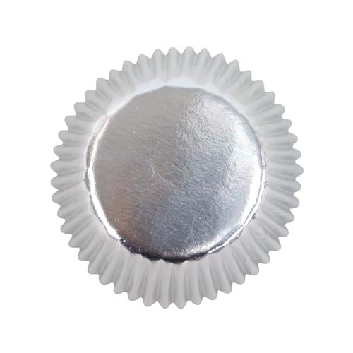 PME Silver Metallic Cupcake Liners, Standard Size - Image 3