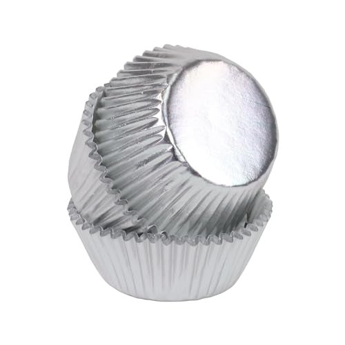 PME Silver Metallic Cupcake Liners, Standard Size - Image 4