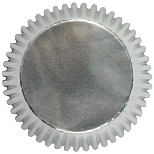 PME Silver Metallic Cupcake Liners, Standard Size - Image 5