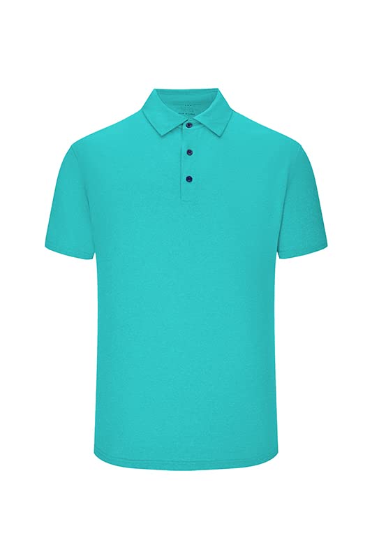 AKAWOOKO 3 Pack Polo Shirts for Men Dry Fit Performance Short Sleeve Golf Polo Shirts (as1, Alpha, m, Regular, Regular, A02) - Image 4