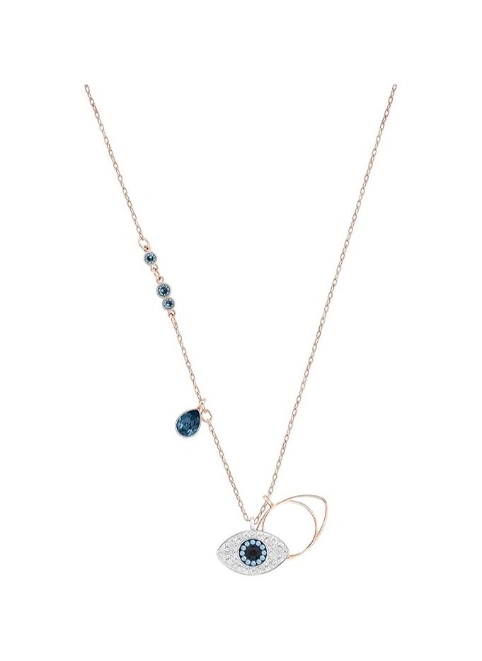 SWAROVSKI - Swarovski Symbolica pendant Evil eye Blue Mixed metal finish - Image 1