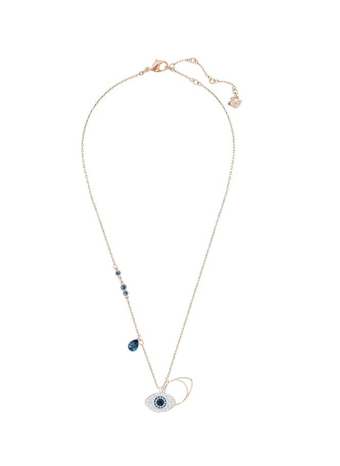 SWAROVSKI - Swarovski Symbolica pendant Evil eye Blue Mixed metal finish - Image 1