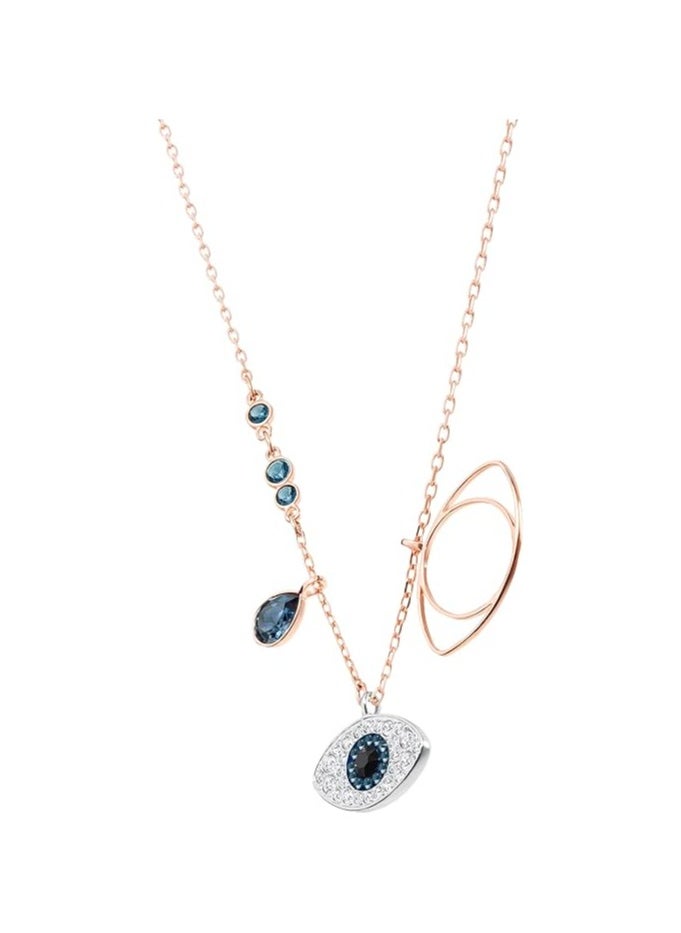 SWAROVSKI - Swarovski Symbolica pendant Evil eye Blue Mixed metal finish - Image 1