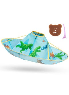 WAWSAM Kids Hair Cutting Cape Waterproof Kids Haircut Cape Professional Salon Barber Cape Foldable Umbrella Hair Catcher  - Image 1
