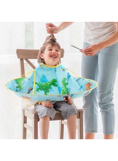 WAWSAM Kids Hair Cutting Cape Waterproof Kids Haircut Cape Professional Salon Barber Cape Foldable Umbrella Hair Catcher  - Image 5