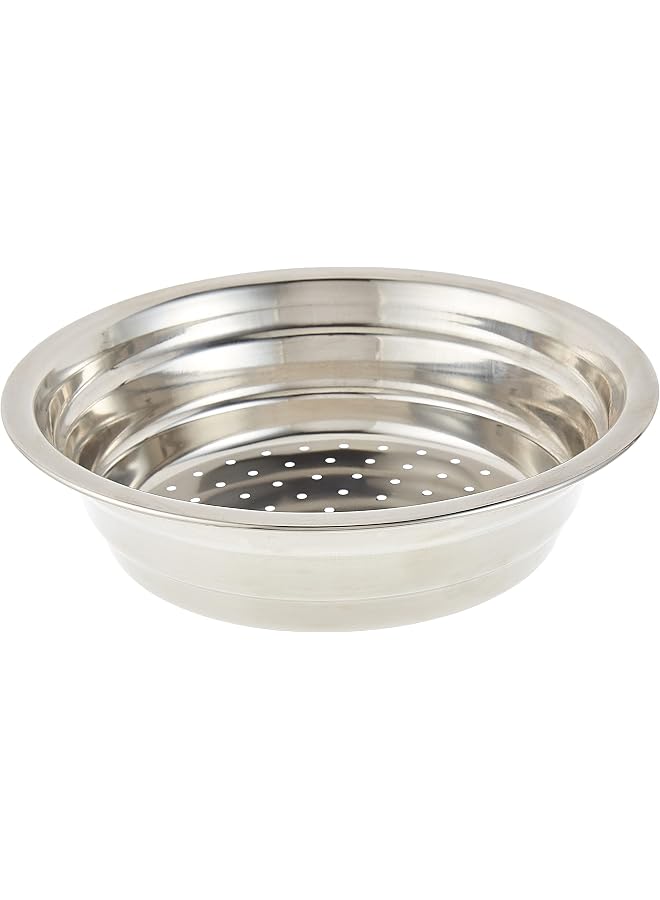 S-TOP STAINLESS STEEL BOYA COLANDER, 24 CM , SILVER, SSB012, RICE COLANDER , VEGETABLES COLANDER , FRUITS COLANDER - Image 1