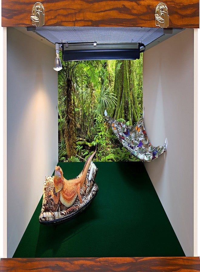 CAROLINACUSTOMCAGES Reptile Carpet, Kelly Green 24" x 36", Two Sheets - Image 4