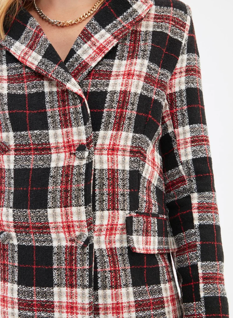 trendyol Checked Jacket