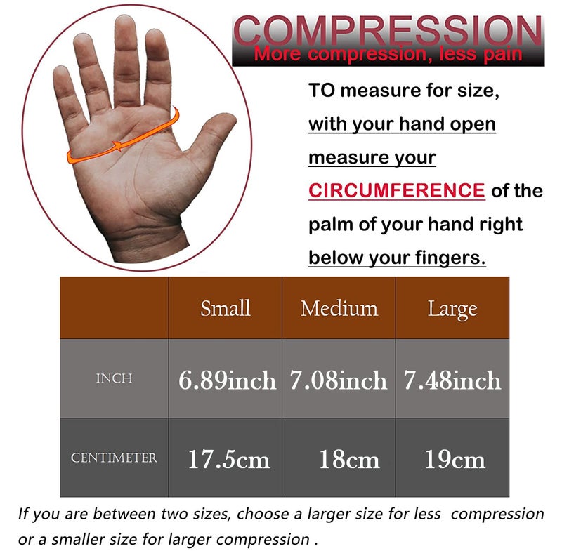 Jocaluyia Fitness Exercise Gloves Silicone Nonslip Four Finger Weightlifting Protection Gloves Men Women Callus Guard Workout Grip Gloves Protect for Power Cross Training Lifting Hanging Cycling Yoga L - Image 3