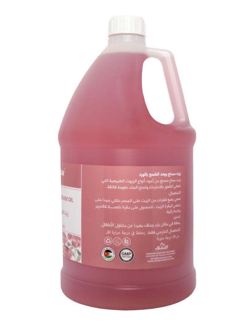 globalstar Rose After Wax & Massage Oil 3.8L  - Image 2