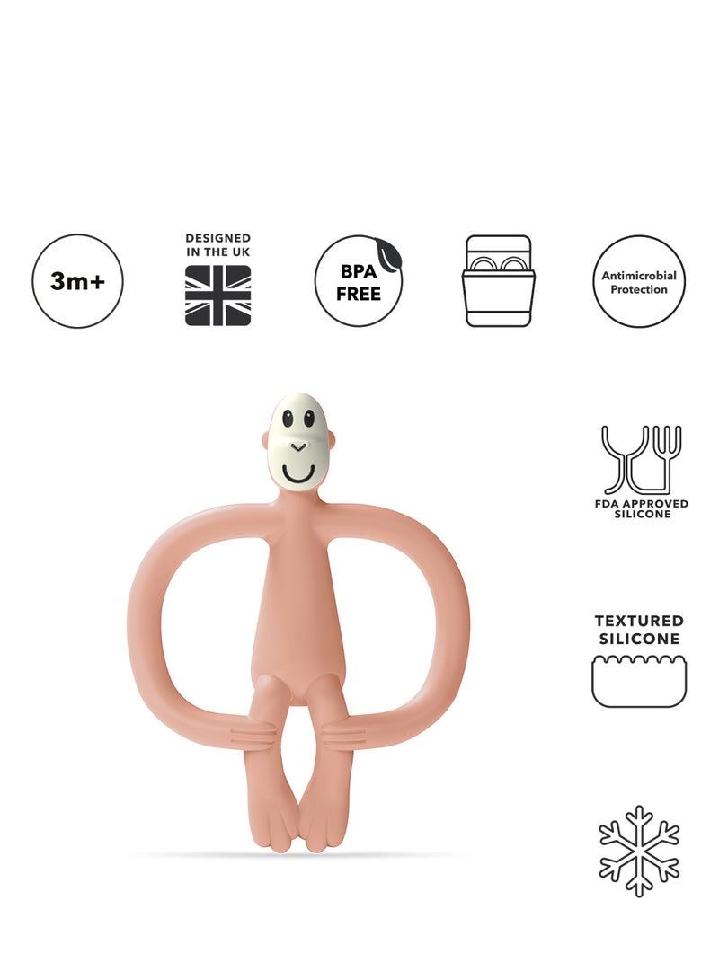 MATCHSTICK MONKEY Teether No Tail Dusty Pink - Image 3