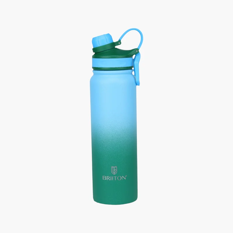 Briiton Water bottle -800Ml Double wall (stainless steel) Insulated Bottle-keeps Hot and Cold