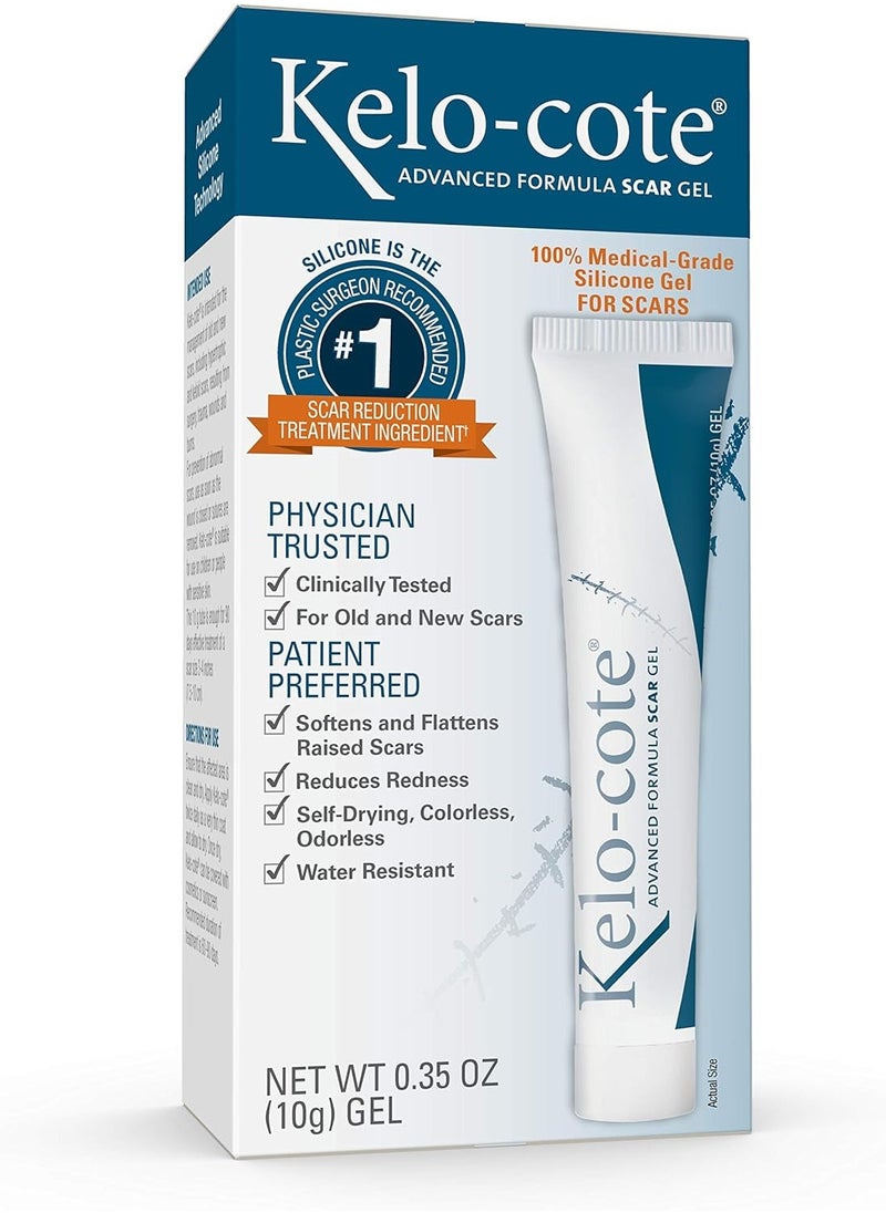 Kelo-cote Kelo-Cote Advanced Formula Scar Gel, 10 Grams  - Image 1