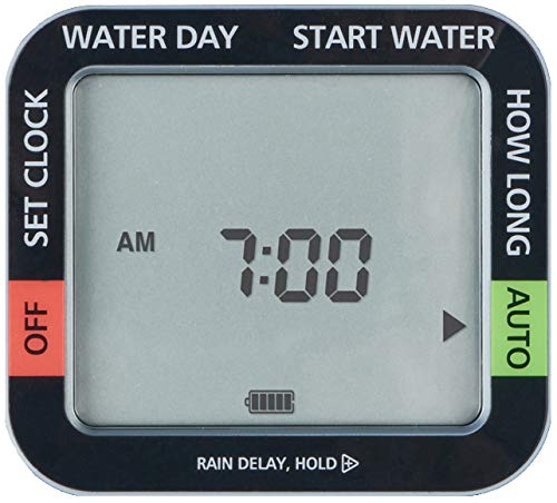 Melnor 65141AMZ 4 Zone Digital Water Timer, Grey, Black - Image 5
