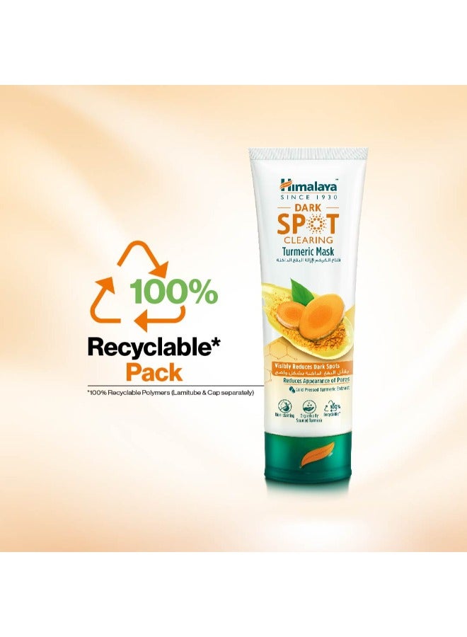 Himalaya Dark Spot Clearing Turmeric Mask 75ml - Image 5