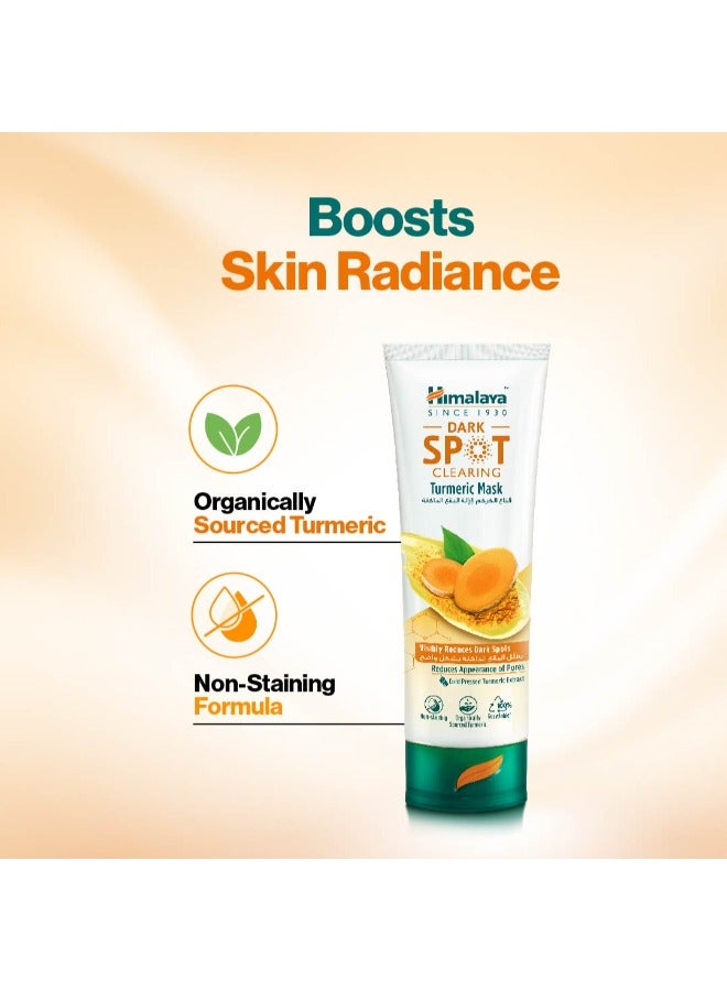 Himalaya Dark Spot Clearing Turmeric Mask 75ml - Image 2