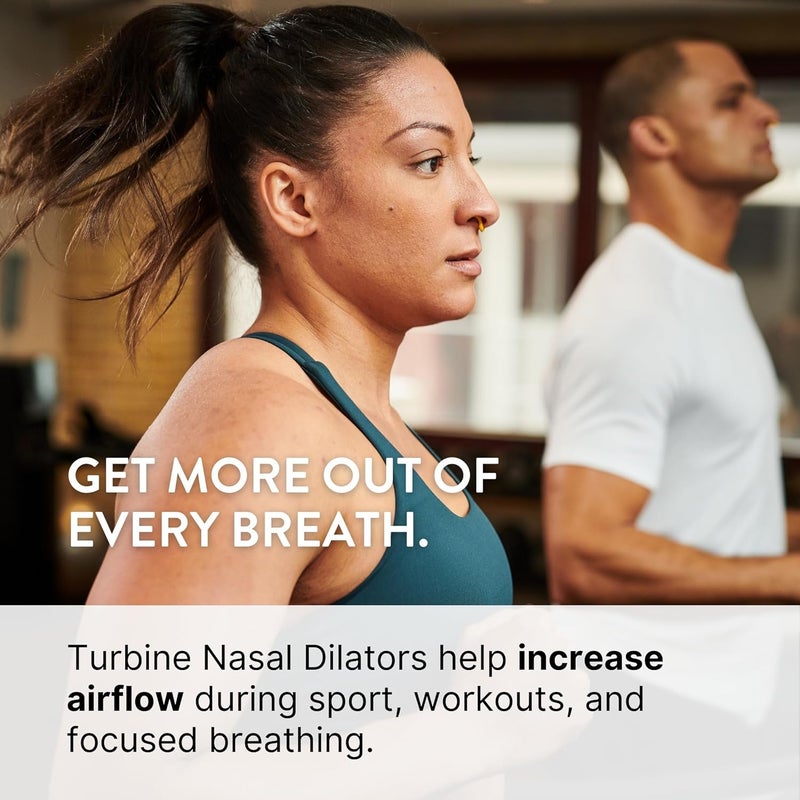 Rhinomed Turbine Nasal Dilator for Athletic Breathing - Large 3pk - Adult Stocking Stuffers - Improves Airflow During Exercise - Nasal Dilators for Exercise - Internal Nasal Dilator - Lightweight - Image 3