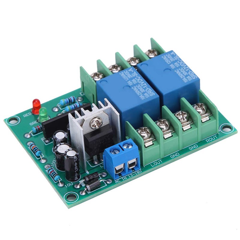 2 Channel Power Amplifier Board With Speaker Protection Relay And Mute Delay 12V 18V 10A - Image 2