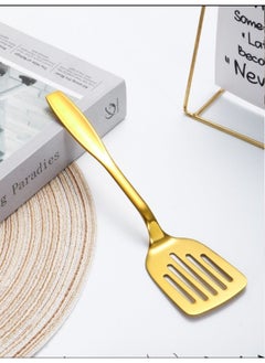Happy Home Stainless Steel Serving Spoon 25cm - Gold  - Image 3