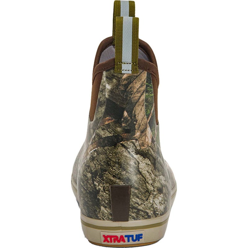Xtratuf Men's 6 Inch Ankle Deck Boot, Mossy Oak Country DNA, Size 9 - Image 5