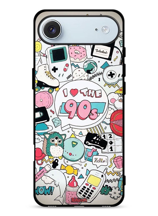 Tolwak Apple iPhone Air Protective Case Cover I Love The 90s - Image 1