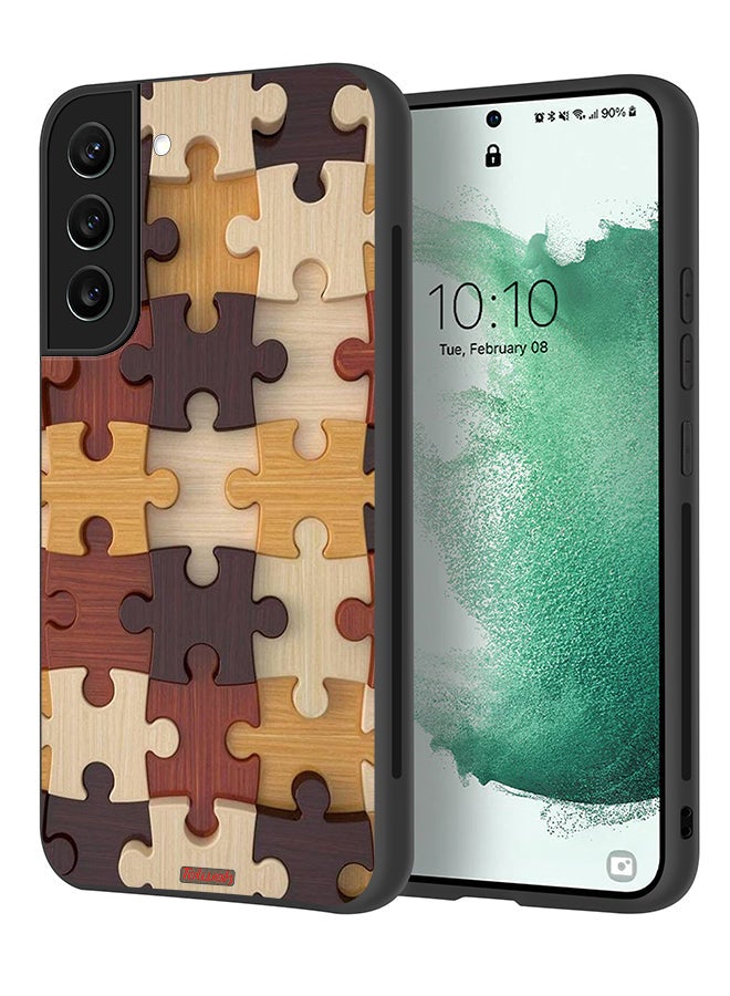 Tolwak Samsung Galaxy S21 Plus 5G Protective Case Cover Wooden Pattern - Image 1