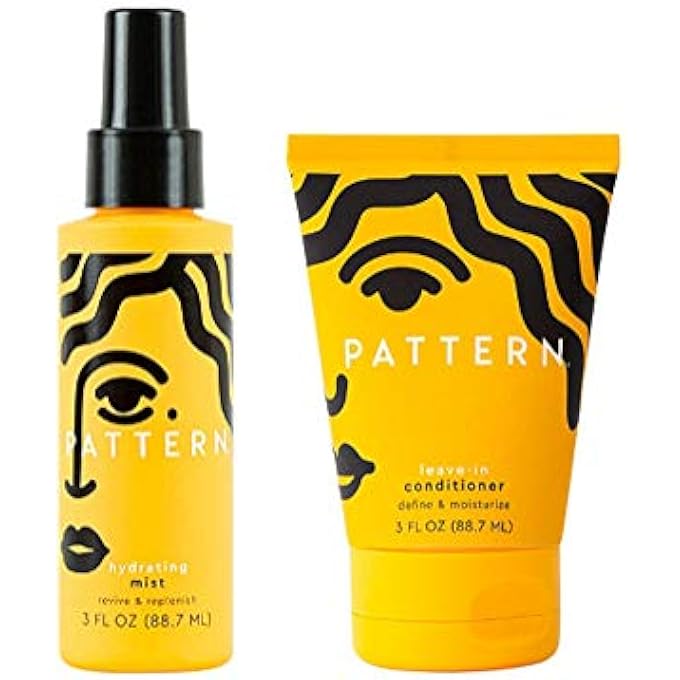 PATTERN HYDRATING MIST & LEAVE-IN CONDITIONER | DEFINE AND MOISTURIZE YOUR CURLS! REVIVE AND REPLENISH MIST! 3OZ SET - Image 1