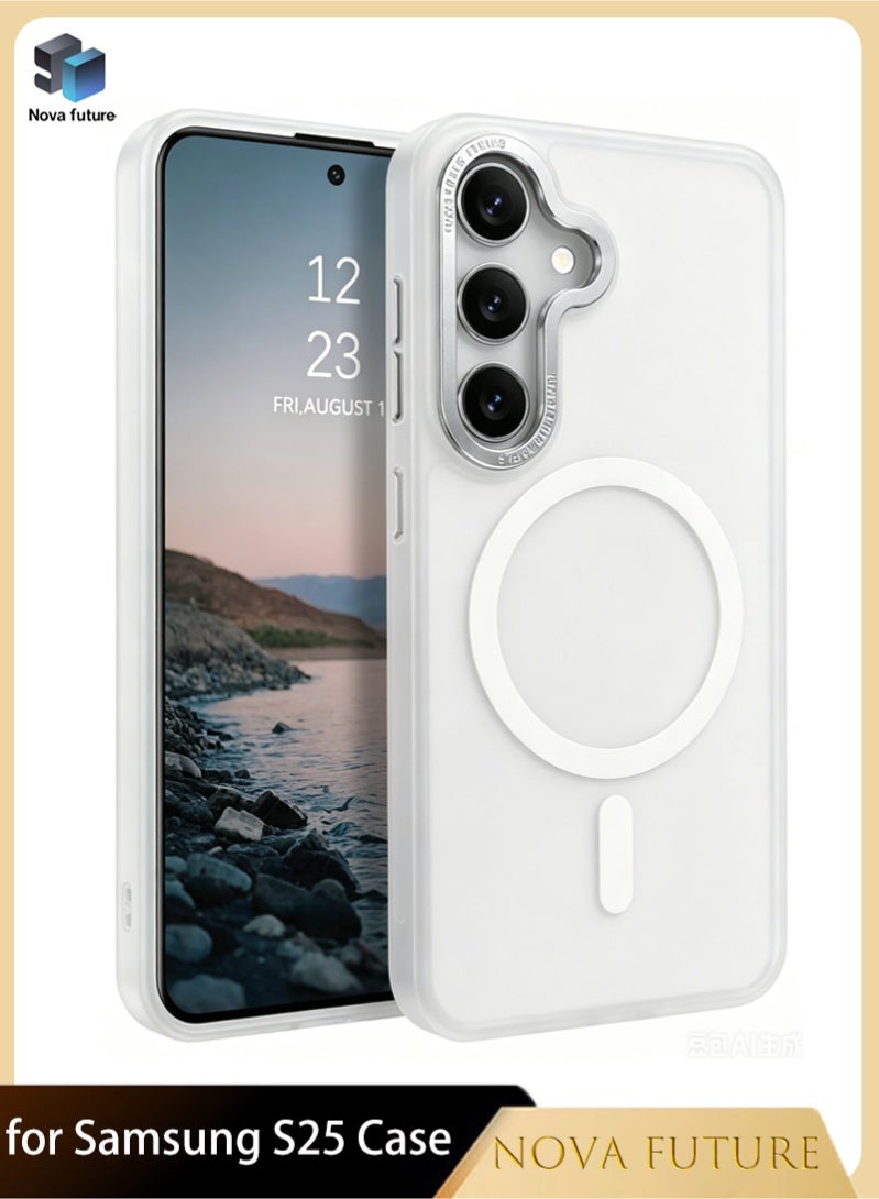 novafuture Novafuture Samsung S25 Magnetic Case magnetic Type: Plain Back Case | Material: Magnetic