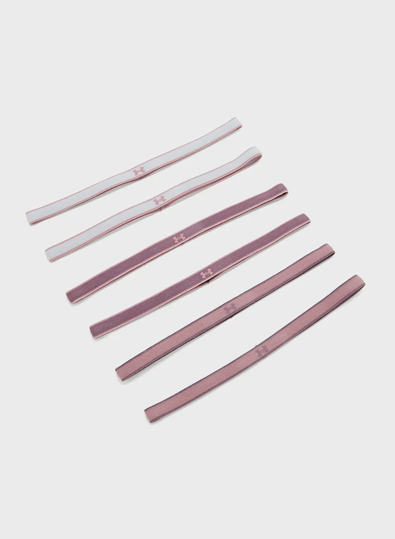 UNDER ARMOUR 6 Pack Mini Headbands