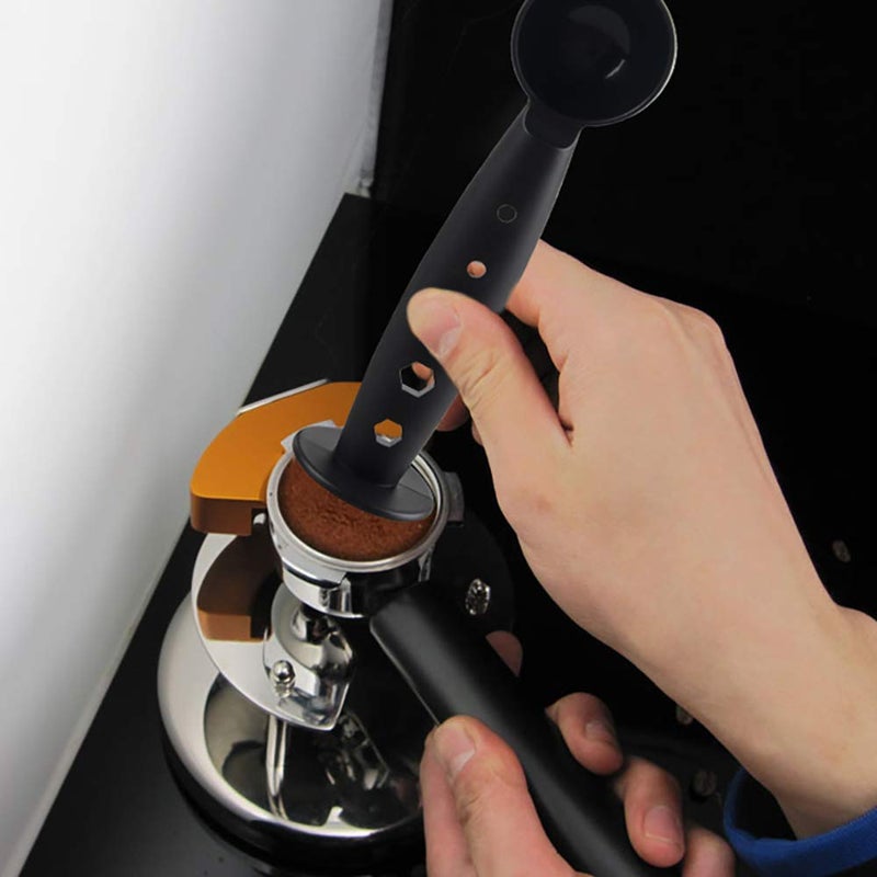 Spirit Coffer Tamper, Multifunctional Espresso Tamper with 10g Measuring Spoon, Coffee Tamping Tool for Barista Coffee Bean Press Coffee Grind Pressing (Espresso Scoop with Tamper 51mm) - Image 5