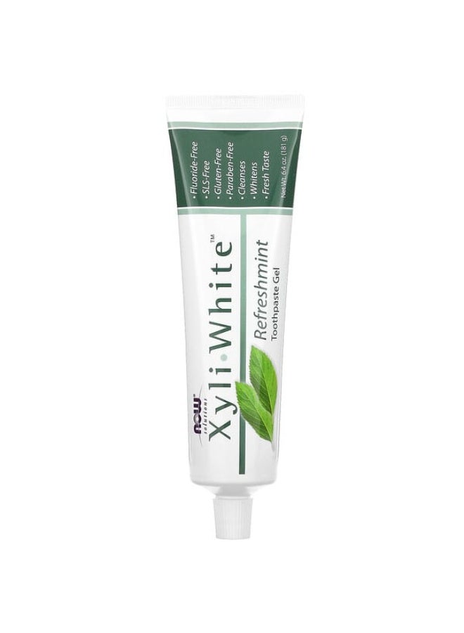 now جل معجون الأسنان Xyliwhite Refreshmint 181 جرام من NOW Solutions - Image 1