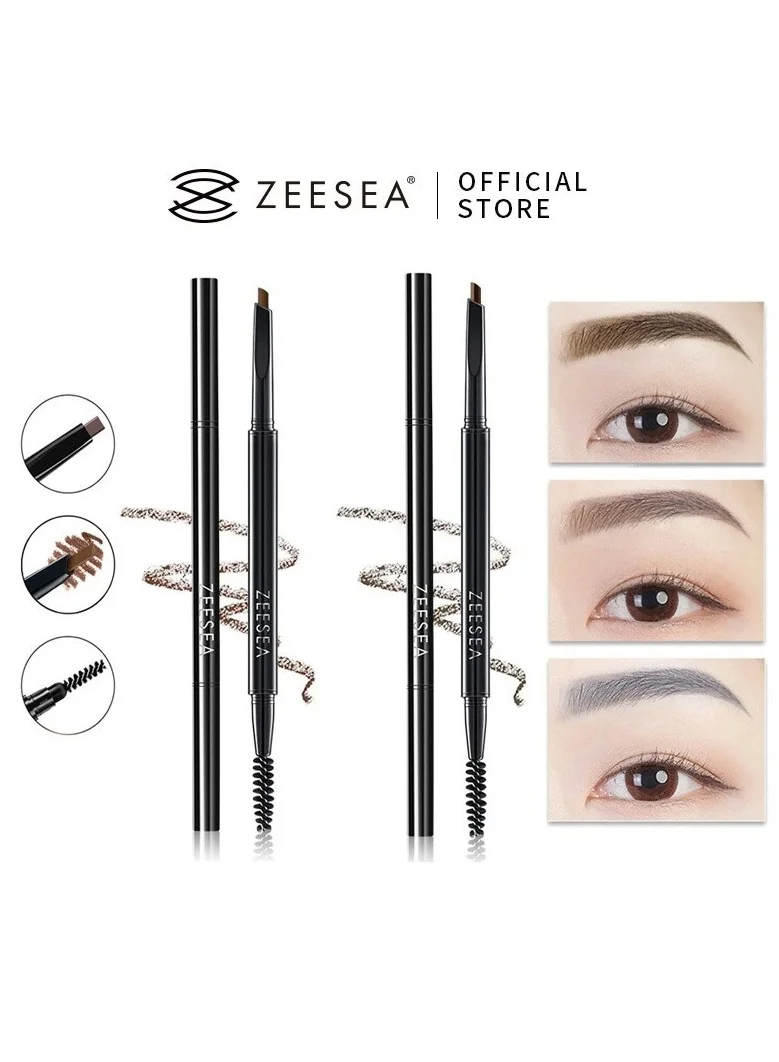 زيسي ZEESEA 3D Smart Eyebrow Pencil Deep Brown