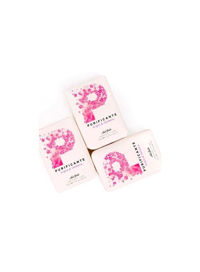 ACH Brito Ach. Brito Purifying Soap Clay and Verbena 100g - Image 2