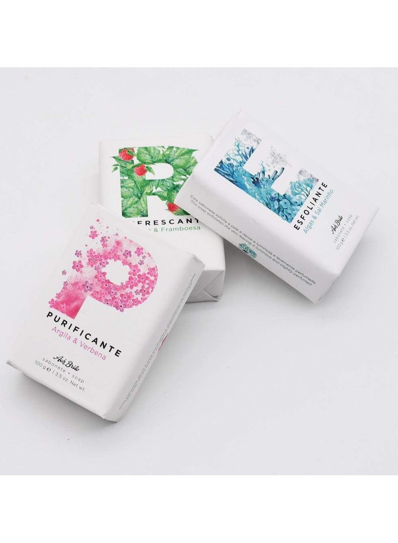 ACH Brito Ach. Brito Purifying Soap Clay and Verbena 100g - Image 4