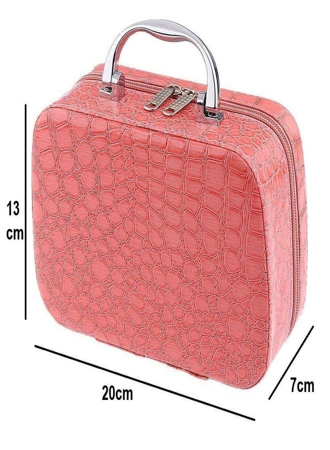 Cyrox Makeup Bag for Women Cosmetic Storage Boxes Jewellery Vanity Organizer Makeup Box Cosmetic Box (Multicolor) (1Pcs) - Image 4