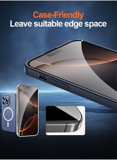 Tersely [4 Pack] Screen Protector for iPhone 16 Pro (6.3 inch), Tempered Glass with Installation Alignment Frame,Case Friendly,HD Clear  - Image 5