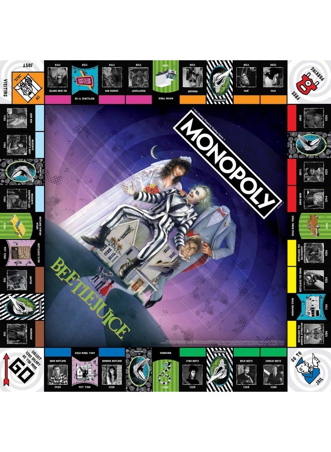 USAopoly لعبة مونوبولي بيتلجوس | مستندة إلى فيلم الخيال من الثمانينات بيتلجوس | منتجات بيتلجوس مرخصة رسميًا | لعبة مونوبولي الكلاسيكية ذات الطابع المميز - Image 3