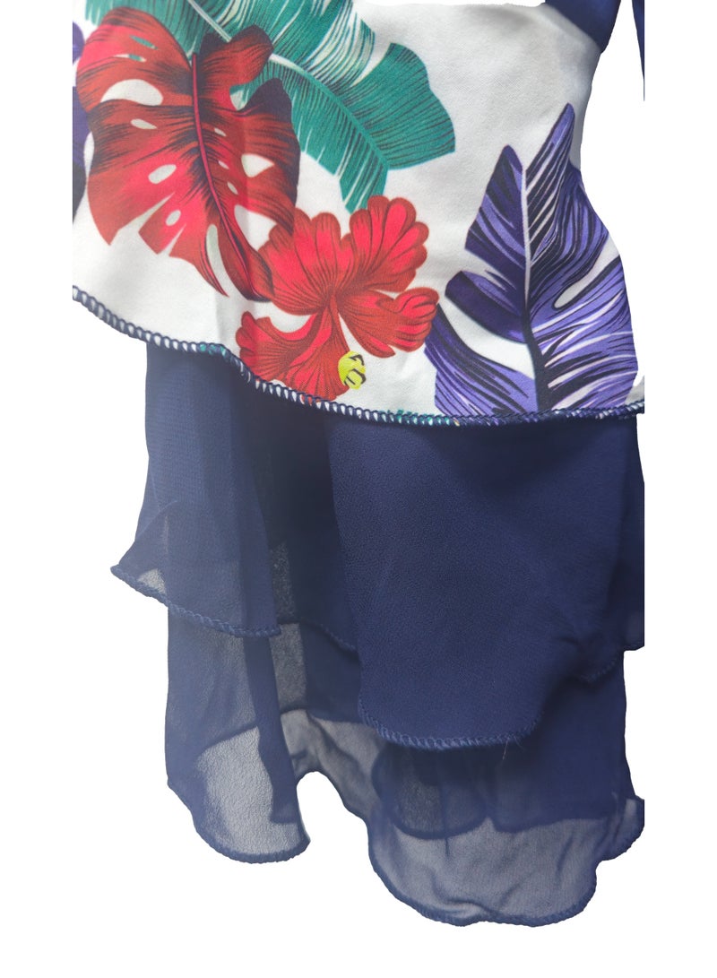 Home Smart National Day Blue Dress for Girls Celebrate UAE National Day in Style UAE National Dress for National Festive Events - Image 4