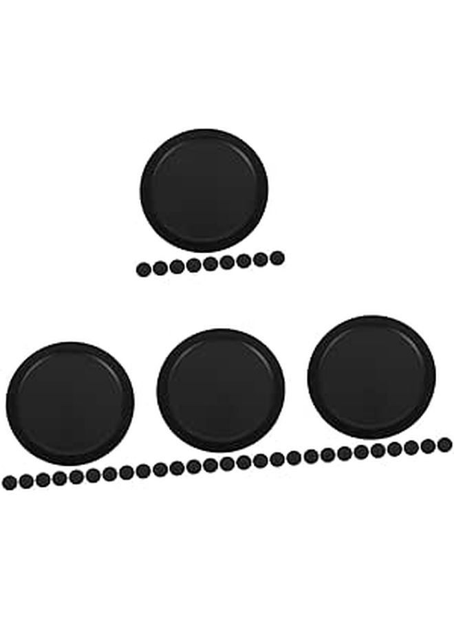 40 Pcs Table Hockey Pucks Replacement Smooth Sliding Design For Game Rooms And Leisure Sports