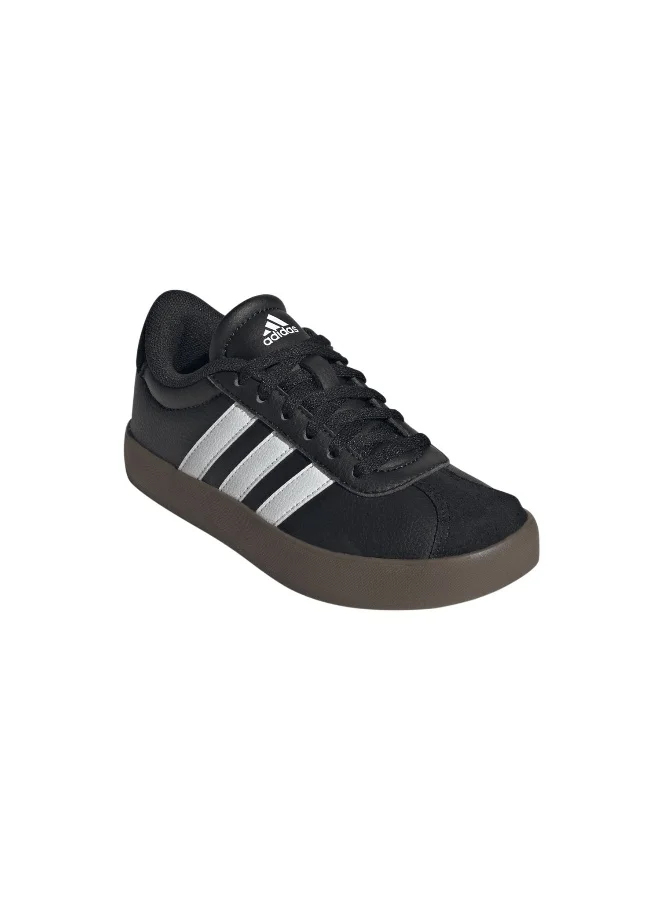 Adidas Adidas Vl Court 3.0 K U Black Sportswear Shoes For Kids