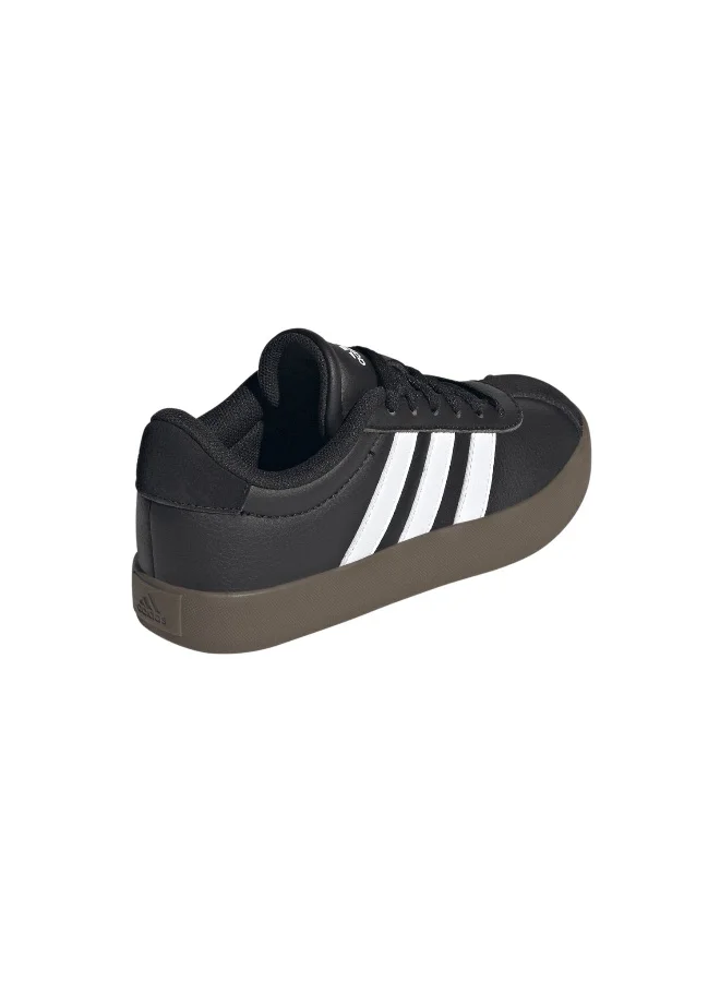 Adidas Adidas Vl Court 3.0 K U Black Sportswear Shoes For Kids