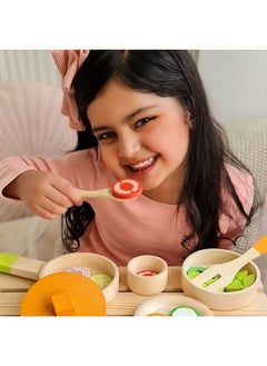 Shumee Wooden Cooking Set for Lil Chef's- 16 Pieces (3 Years+) | Multicolor | Eco Friendly | Safe & Non Toxic | No Plastic - pzsku/Z8EE922CD81DDF01CF226Z/45/_/1736426543/230799aa-b568-4eb7-97e1-8d9904b660f2