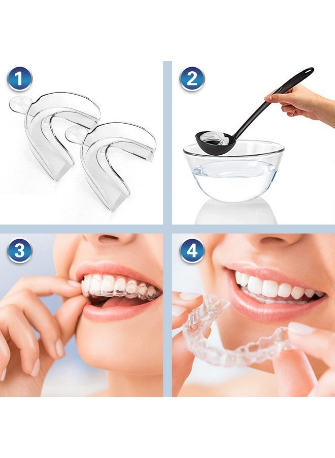 EZGO Teeth Whitening Trays, BPA Free Moldable Mouth Trays, Custom Fit, Comfortable, Trimmable Mouth Guard, Used on Teeth Grinding, Teeth Whitening, and Sports Campaign (3 Trays) - Image 5