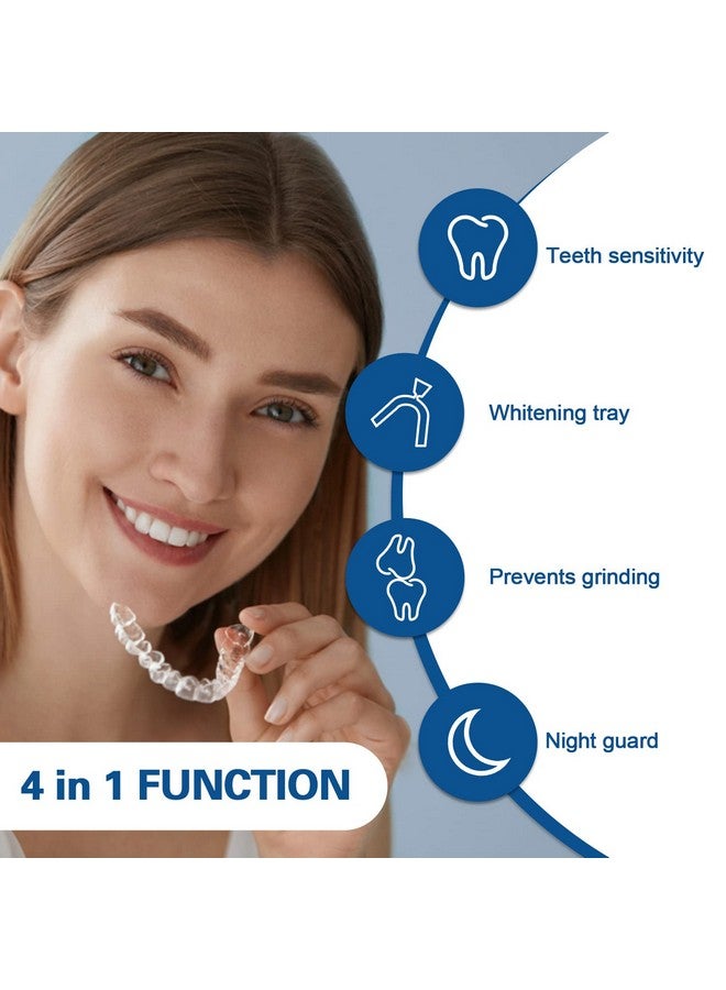EZGO Teeth Whitening Trays, BPA Free Moldable Mouth Trays, Custom Fit, Comfortable, Trimmable Mouth Guard, Used on Teeth Grinding, Teeth Whitening, and Sports Campaign (3 Trays) - Image 3